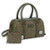 HI-Set-395-CHEHBL00 Leather & Harris Tweed Tartan Bag Set ShamrockGift.com