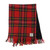 GA-LB6500-COL024 Scottish Design Harris Tweed Fringed Scarf Royal Stewart Tartan SHAMROCKGIFT.COM