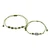 JCW-46666 Ireland Shot Glasses with Pewter Detail Set of 4 CORDED CELTIC ShamrockGift.com