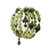 JCW-19105 Connemara Marble Coil Rosary Bracelet in Green studio ShamrockGift.com