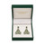 JCW-10903 Trinity Knot Design Connemara Marble Jewelry ShamrockGift.com