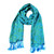 JCW-14807 Book of Kells Design Shamrock Silk ScarfShamrockGift.com JCW-14807 Book of Kells Design Shamrock Silk ScarfShamrockGift.com