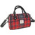 GA-LB1203-COL158-Red Grey Authentic Harris Tweed Mini Bowling Bag Shamrockgift.com.jpg