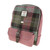 GA-LB1013-COL137 100% Harris Tweed Tartan Backpack Muted Green Purple ShamrockGift.com