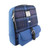 GA-LB1013-COL143 Harris Tweed Tartan Backpack Blue Purple Stewart ShamrockGift.com