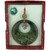 JCW-43323 Rare Connemara Marble Christmas Ornament with Charm Studio ShamrockGift.com JCW-43323 Rare Connemara Marble Christmas Ornament with Charm Studio ShamrockGift.com