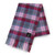 ISL-SCARF-PNKBLUTT Lambswool Fringed Islander Tartan Scarf Pink and Blue Tartan Studio ShamrockGift.com