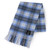 ISL-SCARF-BLUTT Lambswool Fringed Islander Tartan Scarf Blue Tartan  studio ShamrockGift.com