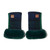 ISL-9008GRNTTL00 Women's Lambswool Faux Fur Tartan Mittens Blackwatch Studio Tartan ShamrockGift.com