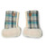 ISL-9008ISLTTL00 Women's Lambswool Faux Fur Tartan Mittens Islander Studio  ShamrockGift.com