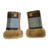 ISL-9008CBLTTL00 Women's Lambswool Faux Fur Tartan Mittens Chestnut Blue Tartan ShamrockGift.com