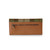 ISL-9311CBLTTL00 Ladies Harris Tweed Long Islander Wallet Chestnut Blue Tartan Black View ShamrockGift.com