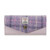 ISL-9311CBLTTL00 Ladies Harris Tweed Long Islander Wallet Purple ShamrockGift.com