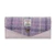 ISL-9311 Ladies Harris Tweed Long Islander Wallet Purple ShamrockGift.com