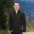 AI-KINS- Men's Zip Neck Irish Kinsale Sweater Green Marl
 ShamrockGift.com