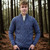 AI-KINS-Men's Zip Neck Irish Kinsale Sweater Midnight Marl ShamrockGift.com