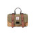 ISL-8611CHEHBL00 Mini Harris Tweed Straw Satchel Studio Chestnut Herringbone ShamrockGift.com