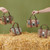ISL-8611 Mini Harris Tweed Straw Satchel Lifestyle  ShamrockGift.com 