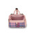 ISL-2577PNBTTL00 Handmade Harris Tweed Mini Doctor Bag Pink Blue Tartan Inside View ShamrockGift.com