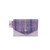 ISL-9100PURTTL00 Islander Harris Tweed Wee Card Wallet Purple Tartan ShamrockGift.com