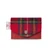 ISL-9100ROYSTEWTTL00 Islander Harris Tweed Wee Card Wallet Royal Stewart Tartan ShamrockGift.com