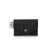 ISL-9100BLAHBL00 Islander Harris Tweed Wee Card Wallet Black Herringbone ShamrockGift.com