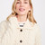 B138162-Women's Merino Wool Fisherman Cardigan Cream Studio ShamrockGift.com