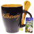 JCW-25709 Ireland County Design Coffee Mug with Spoon Black ShamrockGift.com