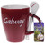 JCW-25710 Ireland County Design Coffee Mug with Spoon Red ShamrockGift.com