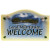 JCW-20401 Cead Mille Failte Celtic Ceramic Wall HangingShamrockGift.com