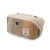 ISL-9555ISLTTL00 Women's Harris Tweed Makeup Bag Islander Check side view ShamrockGift.com