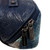ISL-9555ISLTTL00 Women's Harris Tweed Makeup Bag Navy ShamrockGift.com