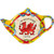 CL-TeaSet58wb Traditional Welsh Tea Set – Mug, Teabag Holder & Tea Teabag Holder ShamrockGift.com