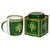 HI-Set-413 Shamrock Themed Irish Mug Tea Gift Set of 2 ShamrockGift.com