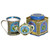 HI-Set-570 Scottish Thistle Tea Set  Mug, Teabag Holder & Breakfast Tea  ShamrockGift.com