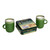 HI-Set-579 Tin of Breakfast Tea and Shortbread & Celtic Mugs Set  ShamrockGift.Com