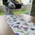 B0899TR Scottish Thistle Cotton Kitchen Accessories  Tablerunner  ShamrockGift.com
