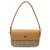 ISL-8356BEIDTL00 Beige Color Harris Tweed & Genuine Leather Clutch Bag ShamrockGift.com