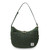 ISL-8355DRKGRNHBL00-Dark Green Scottish Harris Tweed & Genuine Leather Shoulder Bag ShamrockGift.com