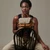 ISL-8400 Beige Islander Harris Tweed & Genuine Leather Bag Lifestyle ShamrockGift.com