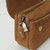  ISL-8377CBLTTL00-Chesnut Blue Tartan Harris Tweed & Genuine Leather Mini Satchel ShamrockGift.com