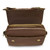 ISL-8377CHETTL00-Chesnut Tartan Harris Tweed & Genuine Leather Mini Satchel Inside View ShamrockGift.com