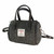 GA-LB1233-COL001-Charcoal Mini Harris Tweed Bowling Bag ShamrockGift.com