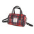 GA-LB1233-COL158-Red & Grey Harris Tweed Bowling Bag ShamrockGift.com