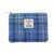 GA-LB2045-COL129-Light Blue Tartan Design Harris Tweed Mini Coin Pouch ShamrockGift.com