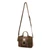 ISL-8711CHETTL00-Chesnut Tartan Harris Tweed Genuine Leather Mini  Satchel ShamrockGift.com