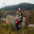 ISL-8711CHETTL00-Chesnut Tartan Harris Tweed Genuine Leather Mini Studio Satchel Lifestyle ShamrockGift.com