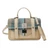  Harris Tweed Genuine Leather Mini Satchel Islander Check ShamrockGift.com