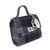 GA-LB1250-COL095-Grey Black Small Scottish Harris Tweed Bag ShamrockGift.com