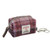 GA-LB2049-Pink Handcrafted Harris Tweed Mini Fara Bag with Keychain ShamrockGift.com